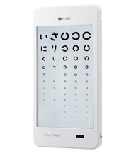 液晶字づまり視力検査器（TOMEY社製：CV-7000）